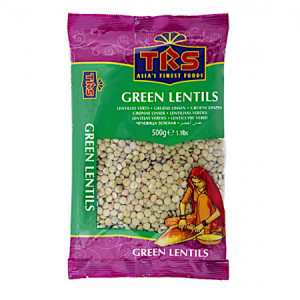 TRS Green Lentils Whole 500g